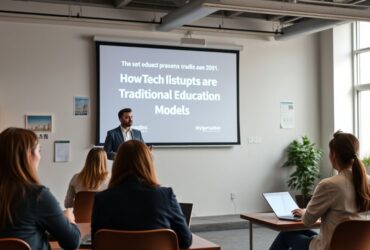 How EdTech Startups are Disrupting Traditional Education Models