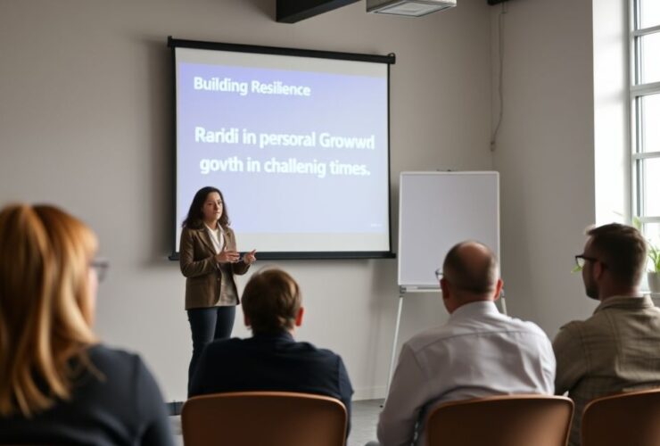 Building Resilience for Personal Growth in Challenging Times